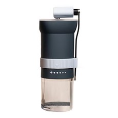 SUNORO 露營便攜手搖咖啡豆研磨機, 灰色, 245g, 1個