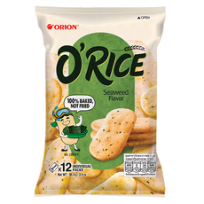 ORION 好麗友 O'RICE 米餅 海苔口味, 95.4g, 1袋