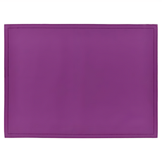 ZONE DENMARK 兩用餐墊 桌墊 杯墊 PU帆布雙面設計, 紫色, 40 x 30cm, 1個