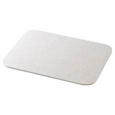 Nanolabo UB迷你雙面珪藻土瞬間吸水地墊 日本製造 速乾, 1個, 米白