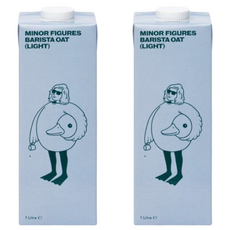 MINOR FIGURES 小人物 低脂燕麥奶 咖啡師, 1L, 2瓶