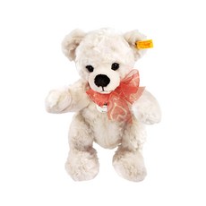 Steiff 德國金耳釦泰迪熊 Benny Teddy Bear 黃標玩偶, 28cm, 白色, 1入