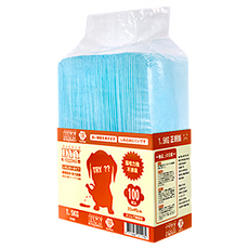 3baby 三個寶 除臭尿布/尿片 常規版 100片 寵物可用, 1包, 45 x 33cm