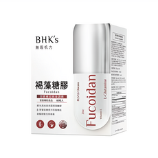 BHK's 褐藻糖膠 素食膠囊 60顆，滋補強身，增強體力，全家大小都可安心食用, 1盒, 471.96g