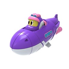 靈動創想 幫幫龍迷你變形伯雷奧, 1入, 紫色