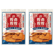 控肉控控 紅蘿蔔雞肉餅 60g 純肉手工 營養好吃 台灣製造 犬用零食, 2包