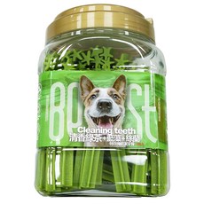 倍思特 多效機能潔牙骨, 綠茶 + 藍藻 + 絲蘭, 800g, 幫助清潔牙齒，保持口氣清新, 1罐