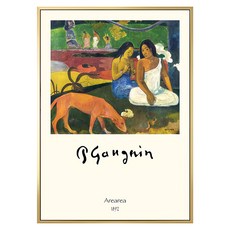 菠蘿選畫所 保羅・高更 歡樂 AVAR3441G, 金色