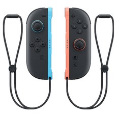 Nintendo 任天堂 SWITCH Joy-Con 2 L + R控制器, 黑藍色 + 黑紅色, 1組