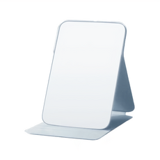 摺疊化妝鏡 Set 2個, PVC材質, 天青藍