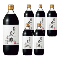 UCHIBORI 內堀釀造 臨醐山調味米黑醋, 玄米為原料 自然發酵, 4.2%酸度 柔和酸味, 各式料理皆適合加入, 360ml, 6瓶