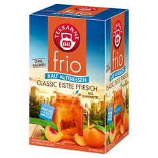 TEEKANNE 恬康樂 frio系列 冷泡茶 蜜桃紅茶, 1個, 18個裝, 2.5g