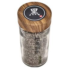 粗黑胡椒 100%黑胡椒, 50g, 1瓶