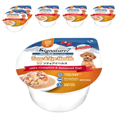 Signature7 七味賞 心寵 犬巧鮮杯 眼睛保健 100%完整均衡飲食 符合AAFCO標準 無穀物, 鮪魚 + 胡蘿蔔, 80g, 6個