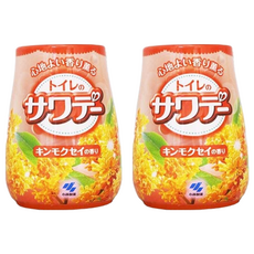 小林製藥 果凍消臭芳香劑 桂花香, 140g, 廁所用, 2罐