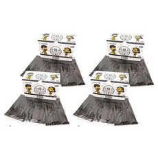 貝貝佳小超人三層口罩 OZ-防甲醛 防塵 細菌防護 獨立包裝 小臉大人/大童適用, 黑色, 50片, 4盒