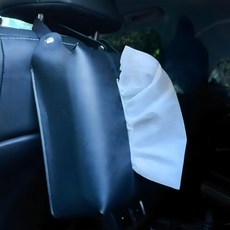 YARK 亞克 汽車面紙皮革掛套, 1個, 經典黑