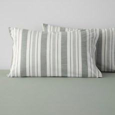 HOLA 和樂家居 艾禮思色織純棉枕套 330g