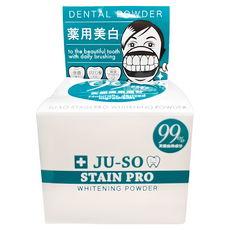 MINOLOGI 米娜姬 JU-SO STAIN PRO 美白牙粉, 20g, 1罐