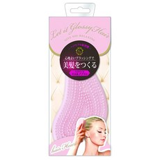 LUCKY TRENDY 美髮按摩梳, 粉紅, 1入
