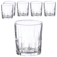 DURALEX 強化玻璃杯 Jazz Set 6件組 26cl 法國製造, 透明, 1組