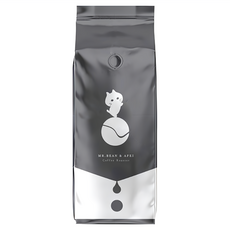 MR.BEAN&AFEI 豆豆先生與他的阿肥 耶加果丁丁莫夏咖啡豆一磅, 咖啡豆(無研磨), 450g, 1包