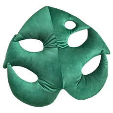 Mega IG 居家植感美學抱枕 混色系 聚酯纖維, 龜背葉, 52X48CM