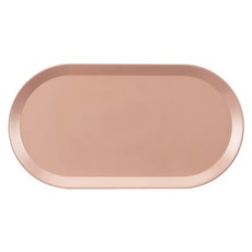 TOAST DRIPDROP 陶瓷托盤 3.4 x 12.4 x 1.4cm, 中, 淡粉色, 1個