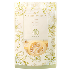 GreenMarket 菓青市集 即食檸檬片/果乾 230g 台灣檸檬 酸甜好滋味 健康零食, 1包