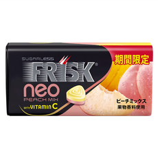FRISK neo 水蜜桃糖 無糖 含維生素C, 35g, 1盒