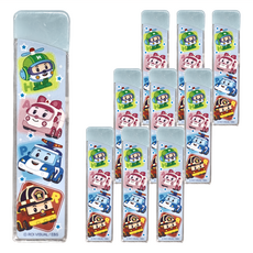ROBOCAR POLI 波力 上推鉛蕊盒 8歲以上, 藍色, 10個