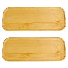 SADOMAIN 仙德曼 山毛櫸原木餐具收納盤, 2個, 原木色