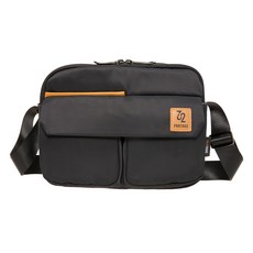 PARTAKE 中側背包, 可裝9.7吋IPAD, 黑色, 27.5 x 21 x 6.5cm