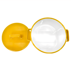 YYacht 電磁爐適用雙耳附蓋琺瑯湯鍋 2.9L, 20cm, 黃色, 1個