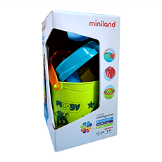 Miniland 莫奇形狀配對疊疊積木杯 Set 11, ML000214, 1組