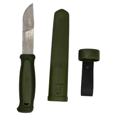 MORAKNIV Kansbol 不鏽鋼直刀 #12634, 軍綠色, 1支