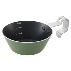 Tamahashi PEANUTS 史努比 露營用烹煮鍋 360ml 綠色, 1個