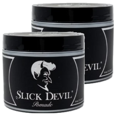 SLICK DEVIL 黑惡魔 水洗式髮油, 113g, 2瓶