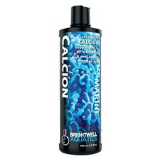BrightwellAquatics 海水鈣離子添加水質處理劑 超高濃度鈣離子含量 w006, 500ml, 1瓶