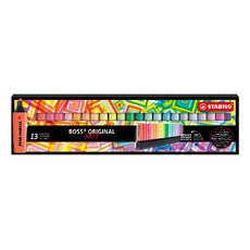 STABILO 思筆樂 波士經典螢光筆, 23支, 23色