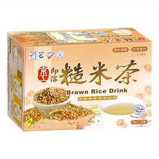 京工 即溶糙米茶 ISO-22000、HACCP、HALAL國際品保驗證 無農藥殘留 零膽固醇, 10g, 10包, 1盒