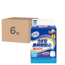 Refre 利護樂 褲型成人復健褲 男女通用, M, 20片, 6包, M(腰圍65~90cm)