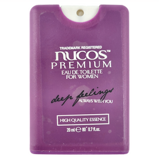 妞克斯Nucos 口袋香水 觸及真心 女士淡香水 20ml, 1盒