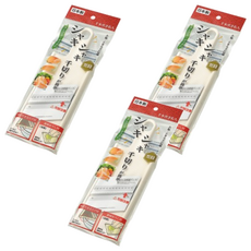 日本 ECHO 蔬果多功能刨刀，刀刃部設計好推刨,節省食材準備時間，手柄大掛孔設計方便懸掛晾乾, 23.2*7.3*1.1cm, 3個, 白色