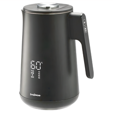 Corelle Brands 康寧餐具 Snapware SEKA 智慧控溫恆溫電熱水壺 1.7L 原廠保固, SK-KT2000BK