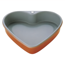 SALUS 佐藤金屬 心型蛋糕模, 179 x 172 x 35mm, 1個