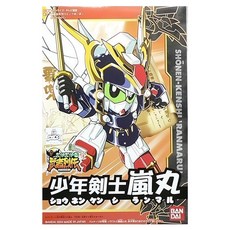 BANDAI 萬代 SD鋼彈 BB戰士組裝模型 270 武者列傳 少年劍士嵐丸, 1盒