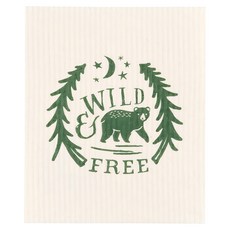 NOW 瑞典環保抹布 森林黑熊, 1個