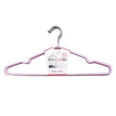 衣達人 電鍍止滑衣架 耐重升級版, 顏色隨機, 1組