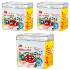 3M 兒童安全牙線棒, 66支, 3盒